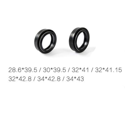 ●▧ Bike Bicycle Front Fork Dust Seal 28.6/30/32/34mm Dust Wiper Oil Seal Setting Good Dustproof Effect Proper Alignment