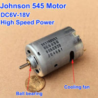 Johnson มอเตอร์ขับเคลื่อนด้านหน้าสำหรับ Rs-545 Hc685g Dc พัดลมทำความเย็น12V 14.4V 18V 22300Rpm เครื่องมือสำหรับสว่านไฟฟ้าความเร็วสูง