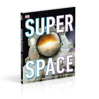 English original Super Space DK Super Space hardcover popular science knowledge Encyclopedia for teenagers visual illustration childrens English Enlightenment cognitive Encyclopedia