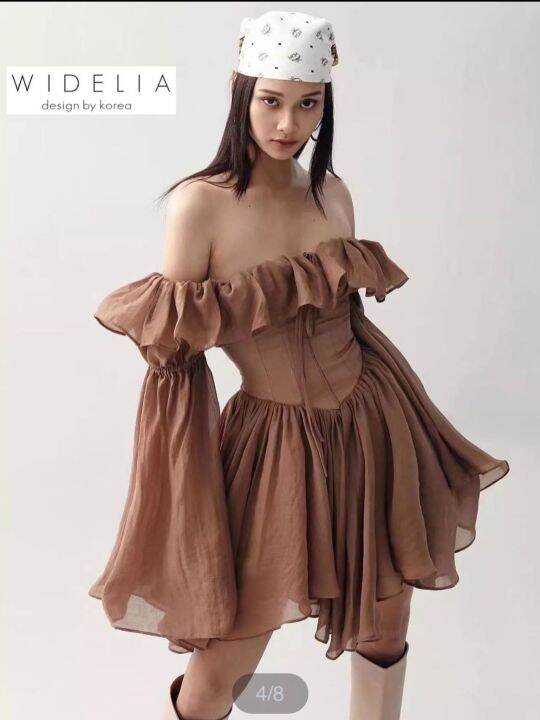 p007-009-pimnadacloset-off-shoulder-bell-sleeve-corset-mini-dress-in-brown