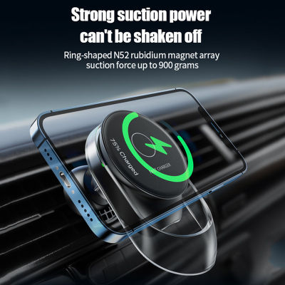 Bneseus Magnetic Phone Holder Car Wireless Charger for Iphone 13 12 Pro Max Car Air Vent Mount Smartphone Charge CellPhone Stand