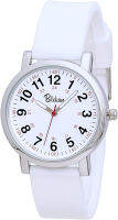 Blekon Original Nurse Watch for Medical Professionals and Students – Various Scrub Colors, Easy Read Dial, Military Time with Second Hand, Silicone Band, 3 ATM Water Resistant White