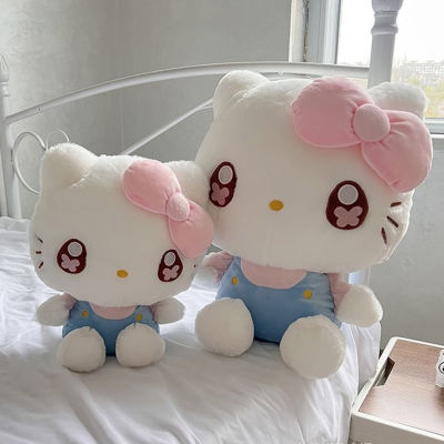 Hello Love Soft Toy หมอน Sanrio Plush ของเล่น Kawaii การ์ตูนน่ารัก Kt Cat ตุ๊กตา Plushie ตุ๊กตาสาวเด็กวันเกิด Gift