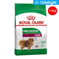 Royal Canin Mini Indoor Adult 7.5kg รอยัล คานิน อาหารสุนัขโต พันธุ์เล็ก เลี้ยงในบ้าน อายุ 10 เดือน – 8 ปี ขนาด 7.5 กก. (1 กระสอบ)