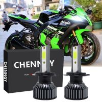 ชุดหลอดไฟหน้า LED P1 12-24V 6000K สีขาว สําหรับ Kawasaki ZX10 ZX10R 2012-2019 (1 คู่)