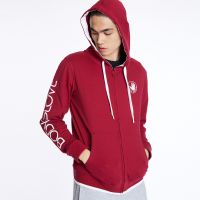 BODY GLOVE Mens SC Interlock Hoodie เสื้อฮู้ด ผู้ชาย สีแดงเข้ม-25