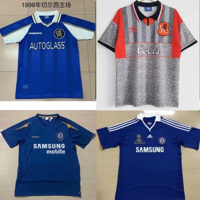 2007 2008 Top Quality 9496 2005 2006 Chelsea Retro 100th Anniversary Edition soccer jerseys 1998
