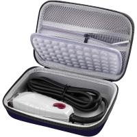 Case for Andis Professional T-Outliner BeardHair Trimmer, Model GTO 03 04775, with Mesh Pocket for Attachment Set