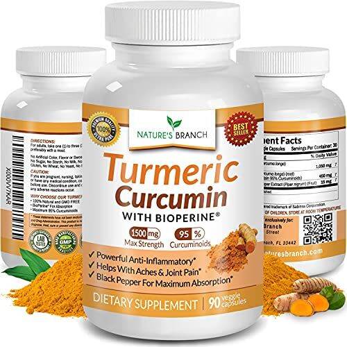 [PREORDER] Extra Strength Turmeric Curcumin with BioPerine 1500mg