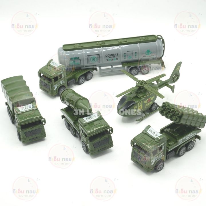 ชุดโมเดลจำลองรถทหาร-5-คัน-real-military-simulation-model