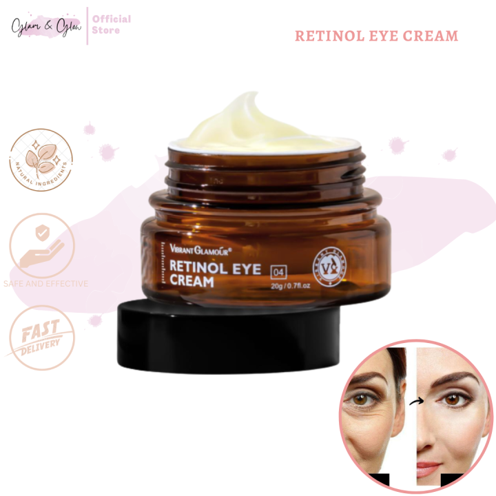 100 Original Retinol Eye Cream 20g Anti Eyebags Eye Bag Remover Eye Cream For Dark Circle 5642