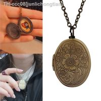 ☌™ Photo Locket Necklace for Women Memorial Picture Engraved Locket Pendant Necklace for Girl Jewelry Birthday Dropshipping