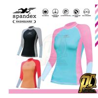 เสื้อว่ายน้ำแขนยาว Spandex รุ่น Rashguard (FS002)