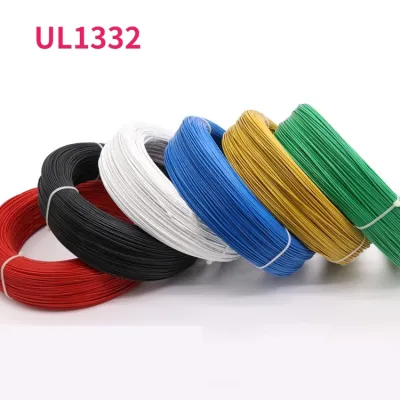 1 Meter UL1332 PTFE Wire FEP Plastic Insulate High Temperature Electron Cable For 3D Printer 28/26/24/22/20/18/16/14/13/12AWG