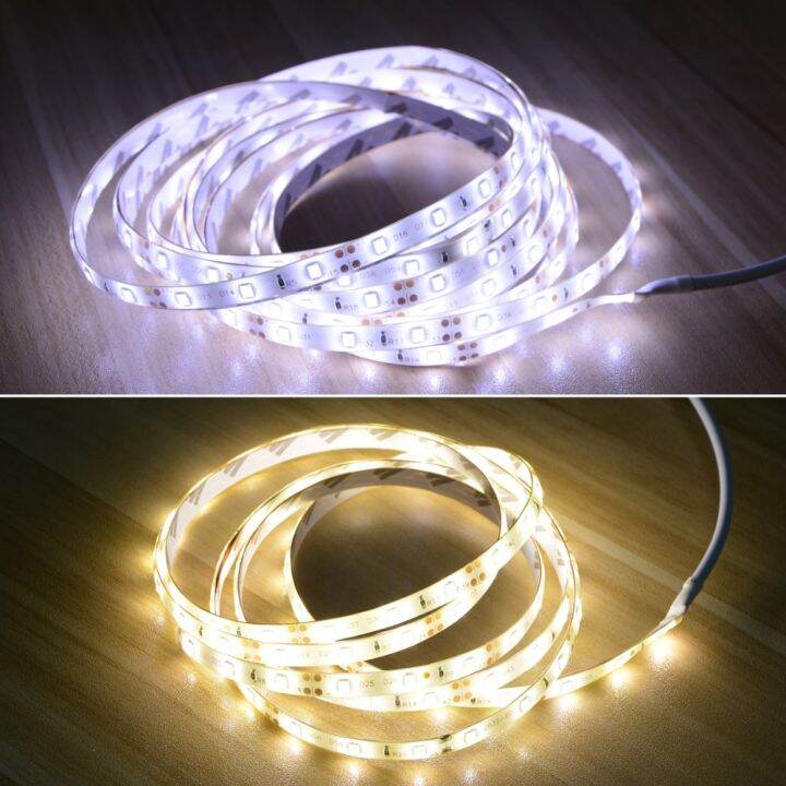 12v-led-light-tape-night-sensor-1m-2m-3m-4m-5m-motion-sensor-led-strip-ห้องนอนตู้เสื้อผ้าบันไดตู้เสื้อผ้าโคมไฟ110v-220v-แหล่งจ่ายไฟ