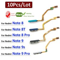 10Pcs Original สําหรับ Xiaomi Redmi Note 8T 8 9s 9 Pro ปุ่มโฮมลายนิ้วมือ Touch ID เซนเซอร์ Flex Cable Ribbon อะไหล่ทดแทน