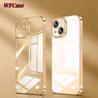 WFCase สำหรับ iPhone 15 14 Pro Max Plus 13 Pro Max 12 Pro Max 11 Pro Max 8 7 6 Plus เคสป้องกันกล้องทั้งเครื่องเคสโทรศัพท์