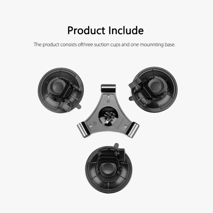 tri-angle-suction-cup-mount-9cm-with-360-degree-rotation-head-tripod-mount-for-gopro-hero-5-4-3-for-xiaomi-for-yi-vp525l