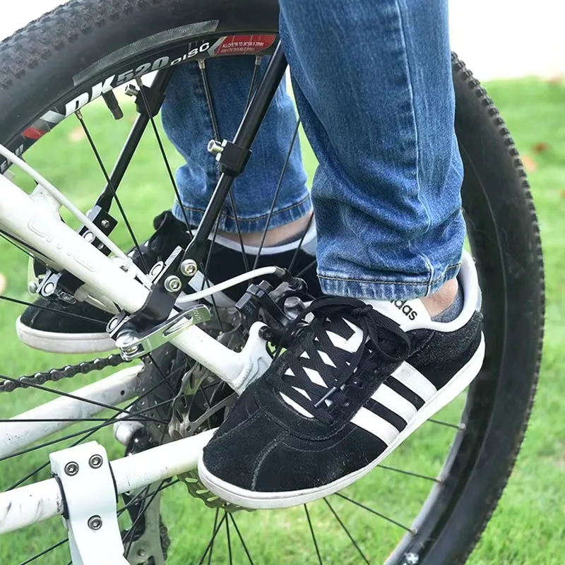 1pair Bike Rear Pedal MTB Road Bike Folding Footrests Cycling