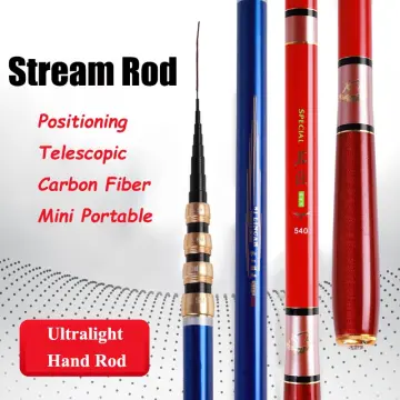 Shop Telescopic Fiber Fiber Fishing Rod Ultralight Hard Hand