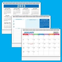 2023 English Desk Calendar Creative Daily Attendance Note Calendar,time Management Plan, Self-discipline Planning Notebook
