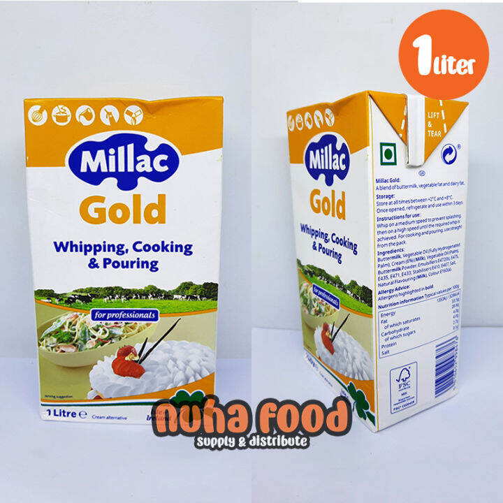 Millac Gold Whipe Cream 1 liter Lazada Indonesia