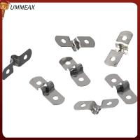 UMMEAX 50Pcs หนาขึ้น ตัวยึด U 2รูค่ะ M5 สายรัดท่อ คลิปหนีบหลังม้า 304สแตนเลสสตีล ที่หนีบท่อน้ำชนิด U ท่อเเทน