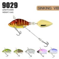 【cw】 44mm/136g VIB Metal Fishing Bait Treble Sequin Wobblers Shot Crankbaits With Bass Sinking Spinner Tackle ！