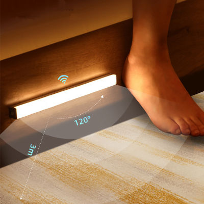 21cm30cm USB rechargeable LED Night Light PIR Motion Sensor Closet Kitchen Cabinet Corridor Stair Lights Wireless Night Lamp