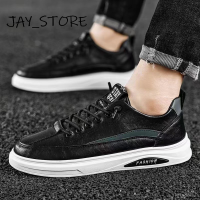 JAY_STORE  รองเท้าผ้าใบผู้ชาย รองเท้ากีฬาผช รองเท้าแฟชั่นผู้ชาย ใส่สบาย 2023ใหม่ 36Z230908