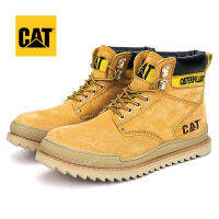 New Caterpillar รองเท้าหนังวัวแท้ชั้นแรก,รองเท้าบูทสำหรับใส่ทำกิจกรรมนอกบ้านรองเท้าปีนเขารองเท้ามีใบมีด