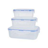 3Pcs Plastic Lunch Box for Kids Bento Box Food Storage for School Office Worker Outdoor Picnic