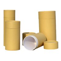 Paper Tube Can Kraft Paper Tea Empty Jar Cylinder Spot General Food Ornament Canister Set Tea Container Free Shipping