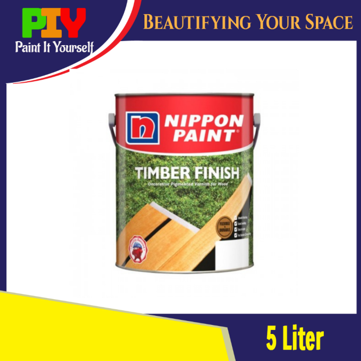 Nippon Paint Timber Finish Varnish 5 Liter Lazada