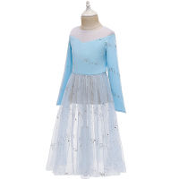 เสื้อผ้าเด็กข้ามพรมแดนชุดกระโปรงเด็ก Frozen ชุดเจ้าหญิงชุดเดรสเด็กผู้หญิง children dress