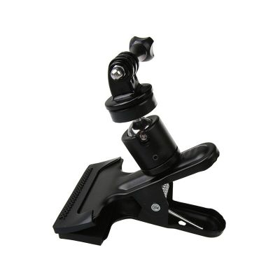 Universal 360 degree rotating Strong Clamp non-slip Universal clip For Gopro hero 10 9 8 7 6 5 Xiaomi Yi action camera Accessory