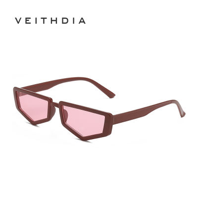 VEITHDIA แว่นตากันแดดกรอบขนาดเล็กเหลี่ยมสไตล์ย้อนยุค Unisex แฟชั่นแว่นตา S9018