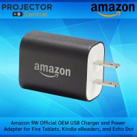 Amazon 9W Official OEM USB Charger and Power Adapter for Fire Tablets, Kindle eReaders, and Echo Dot