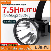 ไฟฉายคาดหัวอเนกประสงค์LED รุ่นA3 มี2สีให้เลือก(ขาว/เหลือง)  ส่องไกลถึง500+ เมตร  ลุยฝนได้ แบบชาร์จไฟบ้าน ปรับได้2ระดับ (สินค้าใหม่)