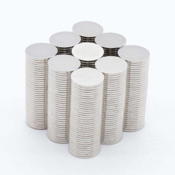 10ชิ้น-แม่เหล็กนีโอไดเมียม-12x1มิล-magnet-neodymium-12x1mm-แม่เหล็กแรงสูง-กลมแบน-ขนาด-12mm-x-1mm-แรงดูดสูง-แม่เหล็ก-12-1มิล-อุปกรณ์สำหรับงาน-diy