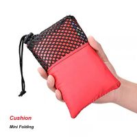 Outdoor Portable Cushion Mini Thickened Waterproof Folding Cushion Camping Picnic Cushion Single Person Moisture-proof Cushion Sleeping Pads