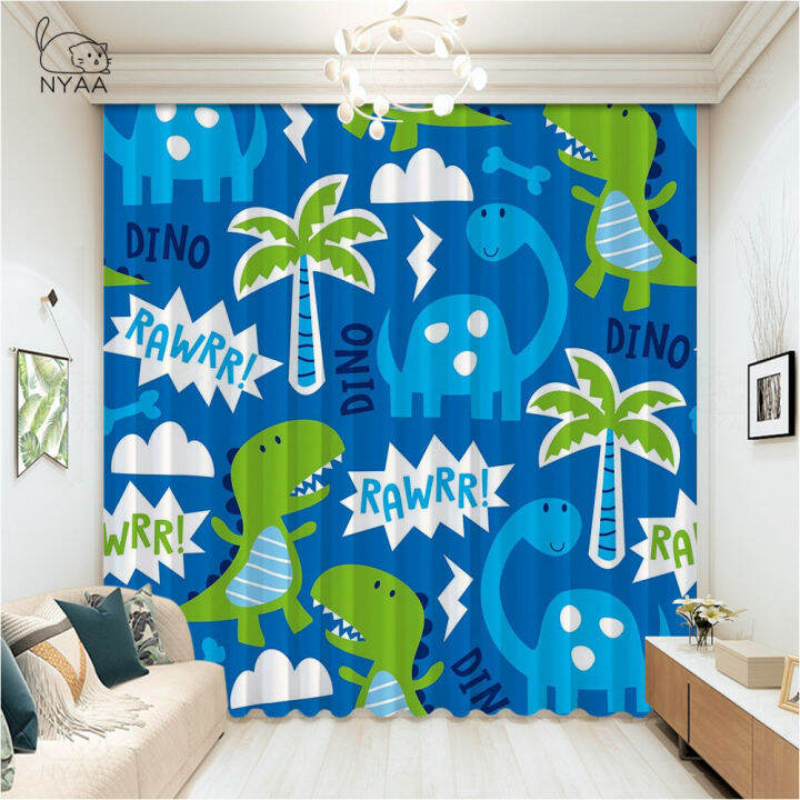 funny-kids-dinosaurs-child-curtain-home-supplies-cafe-curtains-window-roman-shades-bath-curtain-hooks-for-curtains-micro-shading