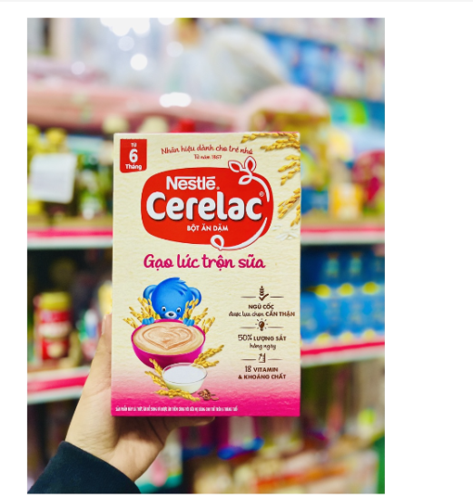 Bột ăn dặm nestle cerelac cho bé từ 6 tháng trở lên - ảnh sản phẩm 6