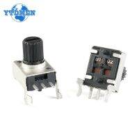 10PCS RV09 Potentiometer Horizontal 7.5MM 0932 Adjustable Resistor 100K 10K 1K 20K 2K 500K 50K 5K Potentiometers Kit