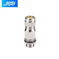 ❀✤✺ 1 Pcs M40 ATEX Ex d Zone 122122 Stainless Steel Armoured Gland with PVC Shroud