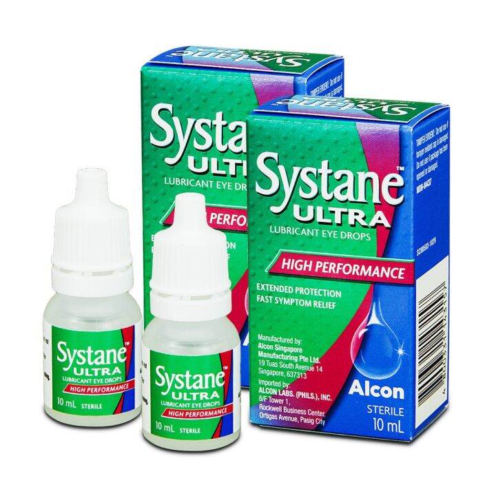 ☛alcon Systane Ultra Lubricant Eye Drops 10ml 2 Boxes With 2 Bottles Lazada Ph