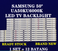 ใหม่1ชุด UA50KU6000K SAMSUNG 50 "ไฟเรืองแสงทีวี LED BARU (ใหม่) คลังสินค้าพร้อม UA50KU6000