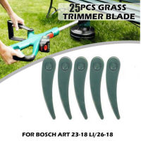 25PCS Grass Trimmer เปลี่ยนใบมีดพลาสติกสำหรับ ART 26-18Li ART 23-18 Li เครื่องตัดหญ้า Polymer ใบมีดตัดระบบ