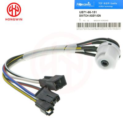 OEM UB71-66-151 UB7166151 Ignition Coil  Starter Switch Fits MAZDA B1600 B2000 B2600 For Kia Pride With Wire Harness Plug