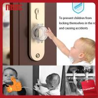 MSRC โปร่งใสโปร่งใส ล็อคประตู deadbolt ป้องกันเด็กๆ พีพี ล็อค deadbolt ป้องกันเด็ก แบบพกพาได้ ฝาครอบล็อคนิรภัยสำหรับเด็ก บ้านในบ้าน